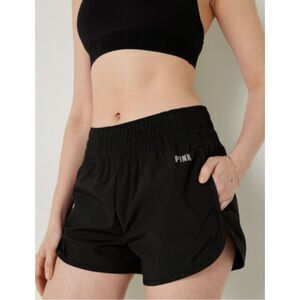 Victoria's Secret PINK Period Running Shorts Black Medium 3"